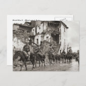 第二次世界大戦アンツィオ連合監視団 ポストカード (正面/裏面)