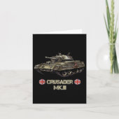第二次世界大戦イギリス軍タンク十字軍Mk.3ギフト カード (正面)