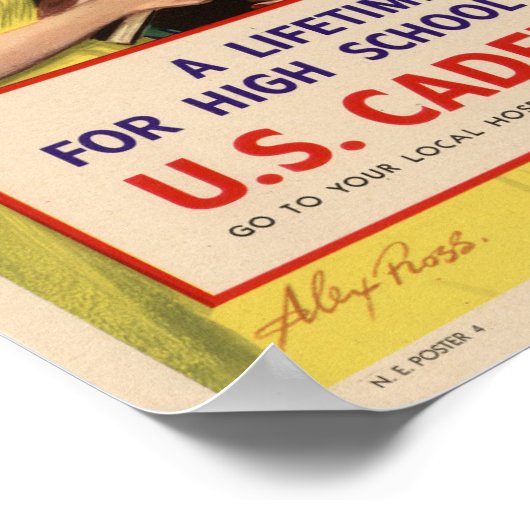 第二次世界大戦カデナース隊 ポスター (角)