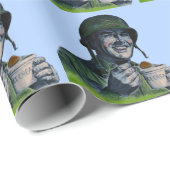 第二次世界大戦ギ食べーのアイスクリーム ラッピングペーパー (ロールコーナー)