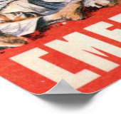 第二次世界大戦ソ連プロパガンダ1942 ポスター (角)