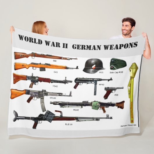 第二次世界大戦ドイツ兵器 フリースブランケット (インサイチュ)