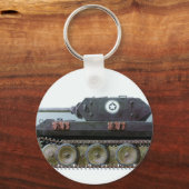 第二次世界大戦ドイツ戦車 キーホルダー (正面)