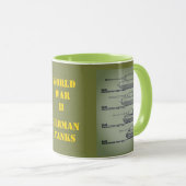 第二次世界大戦ドイツ戦車 マグカップ (正面右)