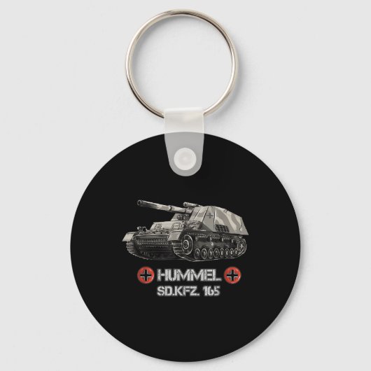 第二次世界大戦ドイツ自走砲ハンメル キーホルダー (正面)