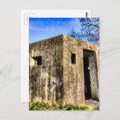 第二次世界大戦バンカー ポストカード (正面/裏面)