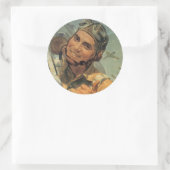 第二次世界大戦パイロット ラウンドシール (バッグ)