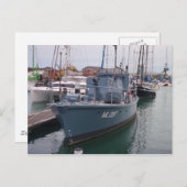 第二次世界大戦パトロール船 ポストカード (正面/裏面)