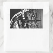 第二次世界大戦パリ解放 長方形シール (バッグ)