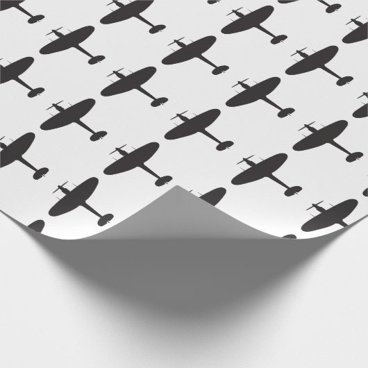 第二次世界大戦ファイター ラッピングペーパー (角)