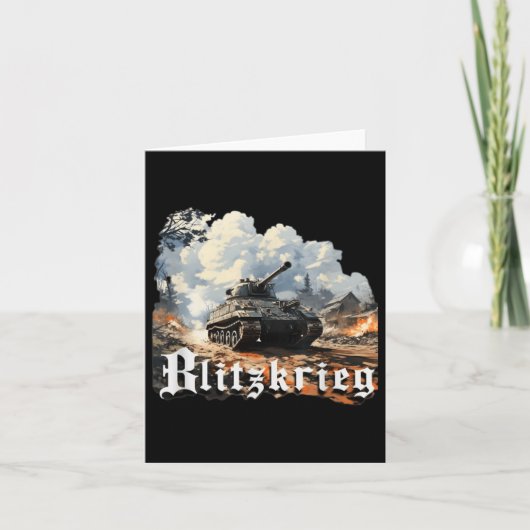第二次世界大戦ブリッツクリーグ カード (正面)