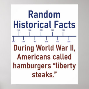 第二次世界大戦中にハンバーガーと呼ばれるアメリカ人 – 歴史 ポスター