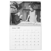 第二次世界大戦中のイギリスのホームフロント カレンダー (1月 2027)