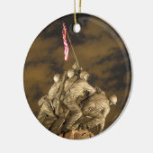 第二次世界大戦硫黄島記念のアーリントンVA セラミックオーナメント (左)