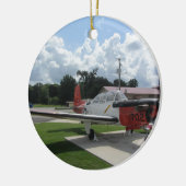 第二次世界大戦米国海軍T-34顧問のトレーナー セラミックオーナメント (左)