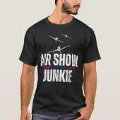 第二次世界大戦軍用機 航空ショー junkie tシャツ (正面)