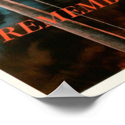 第二次世界大戦12月7日を思い出せ! ポスター (角)