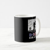 第二次世界大戦1944年6月6日D日75周年 コーヒーマグカップ (正面右)