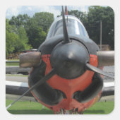 第二次世界大戦2アメリカ海軍T-34メンタートレーナー スクエアシール (正面)