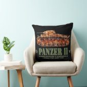 第二次世界大戦 ドイツ軍 軽戦車 Panzer II A2 WWII クッション (椅子)