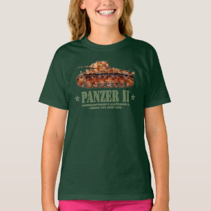 第二次世界大戦 ドイツ軍 軽戦車 Panzer II A2 WWII Tシャツ