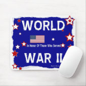 第二次世界大戦 – 名誉の中 – マウスパッド (マウス)