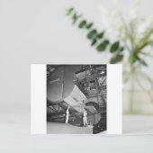 第二次世界大戦 航空機工場、1940年代 ポストカード (スタンド正面)