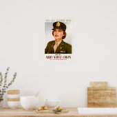 第二次世界大戦、陸軍ナース隊 ポスター (キッチン)