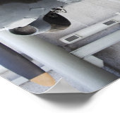 第二次世界大戦C-47ダコタ輸送機 ポスター (角)