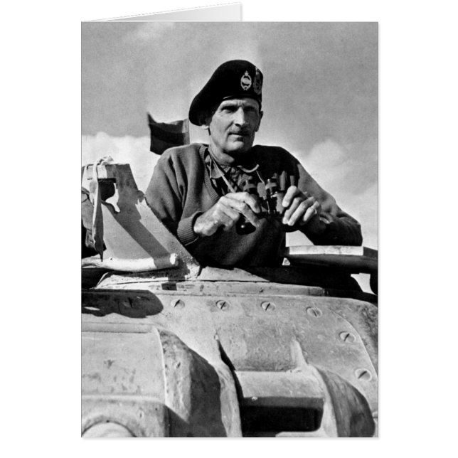 第二次世界大戦IIのbernardモントゴメリー1942年 (正面)