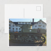 第二次世界大戦M4シャーマン戦車 ポストカード (正面/裏面)