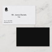 第二種小将校 名刺 (正面/裏面)