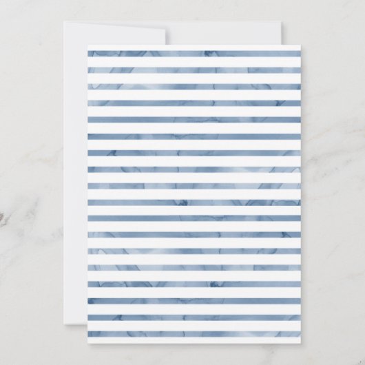 第二航海の誕生日招待状 招待状 (裏面)