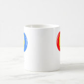 第五カラフル誕生日風船 コーヒーマグカップ (中央)