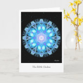 第五チャクラ カード (黄色い花)