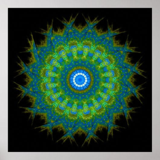 第五チャクラ – ヴィシュドハピュアの素晴らし中心 ポスター (正面)