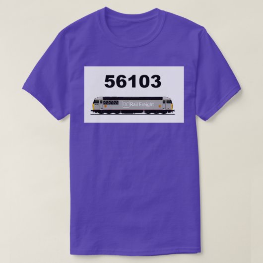 第五十六種機関車 Tシャツ (デザイン正面)