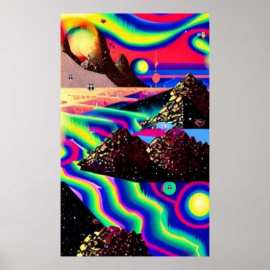 第五次元の島々 ポスター (正面)