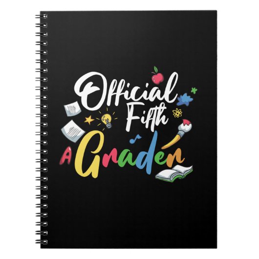 第五級先生公式5級 ノートブック (正面)