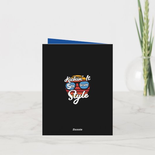 第五級第一日5級新学期 カード (裏面)