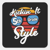 第五級第一日5級新学期 スクエアシール (正面)