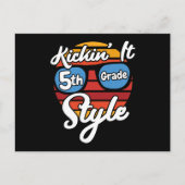 第五級第一日5級新学期 ポストカード (正面)