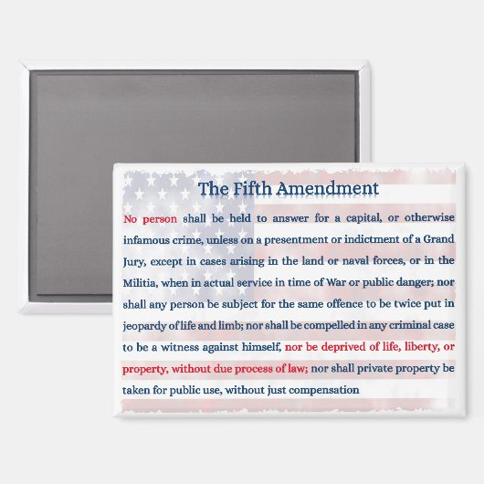 第五補正 マグネット (正面/裏面)