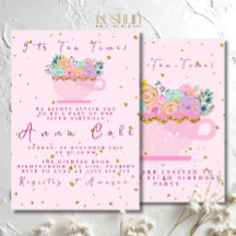 第五誕生日ティーエレガントパーティー&スウィート誕生日