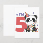 第五誕生日パ子供へンダ5年 (正面/裏面)