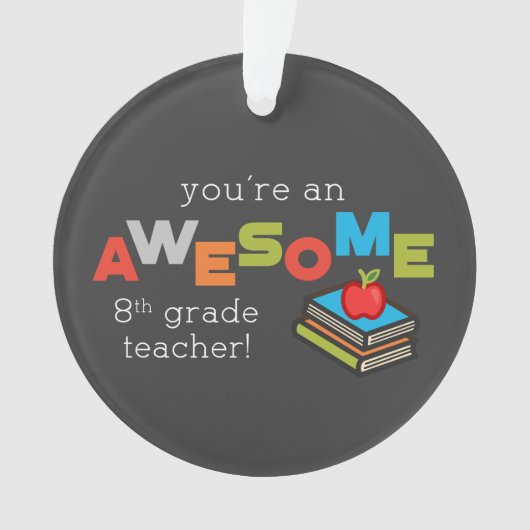 第八級先生の評価素晴らし, オーナメント (正面)