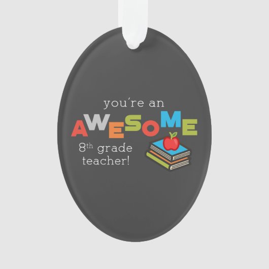 第八級先生の評価素晴らし, オーナメント (正面)