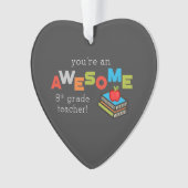 第八級先生の評価素晴らし, オーナメント (正面)