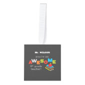 第八級先生の評価素晴らし, キューブオーナメント (正面)