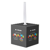 第八級先生の評価素晴らし, キューブオーナメント (裏面アングル)